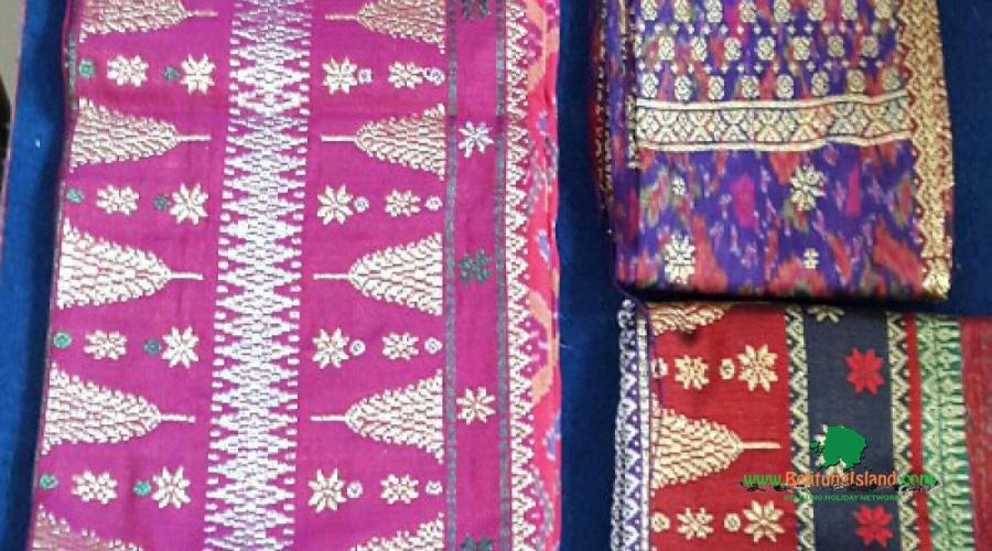 foto #1 Kain Cual (Songket) Belitung